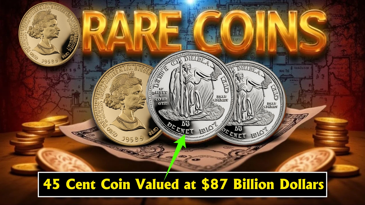 45 Cent Coin Valued at $87 Billion Dollars