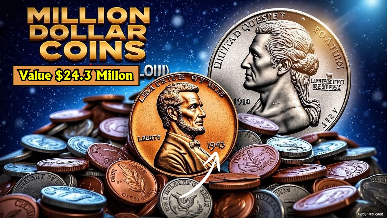 Dimes and Quarters Are Worth Value $24.3 Millon